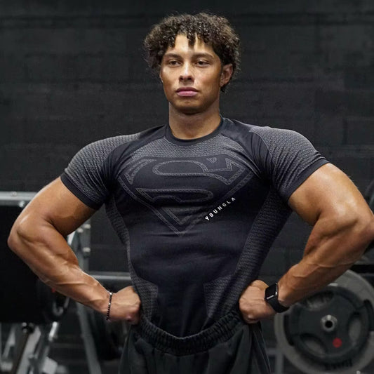 YOUNGLA Men's Sports T-shirt