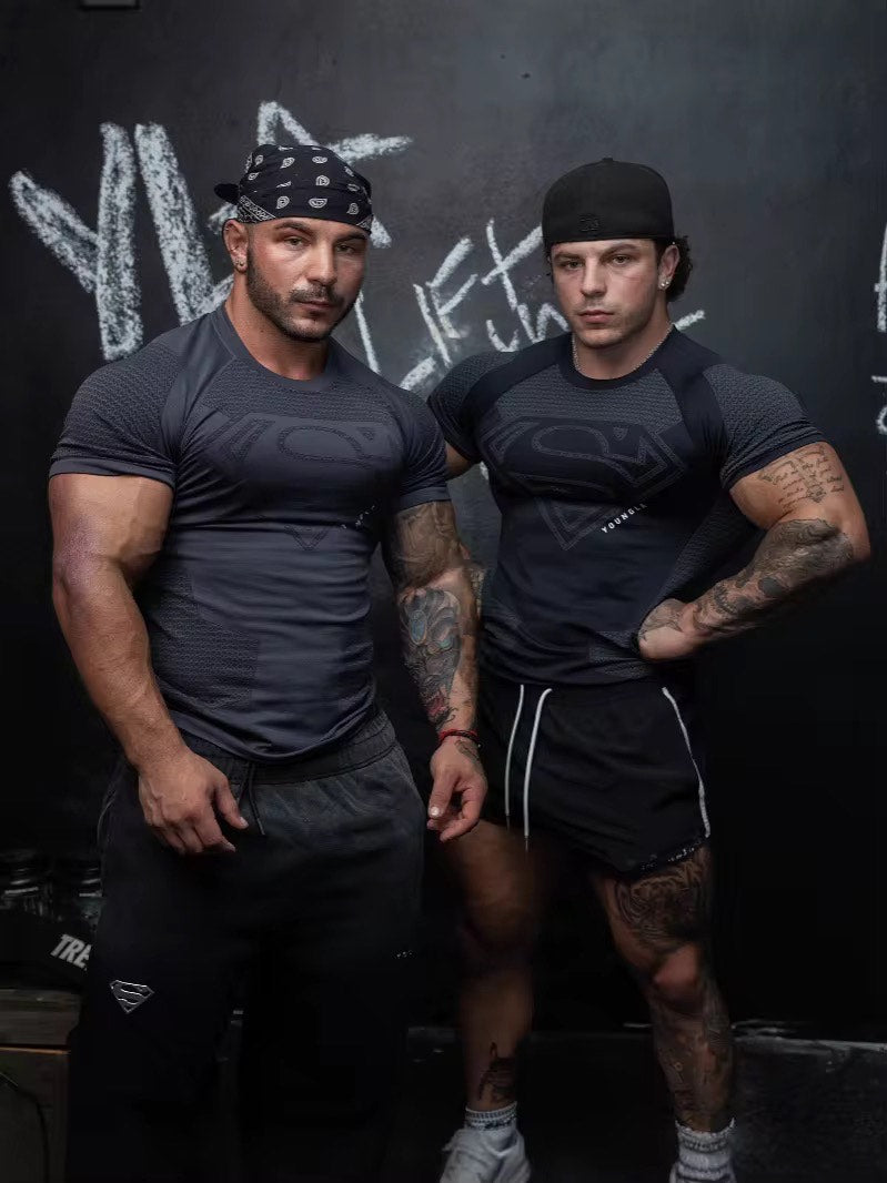 YOUNGLA Men's Sports T-shirt